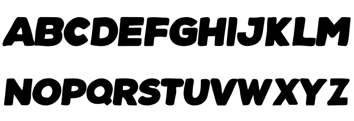 TOPANGA Font LOWERCASE