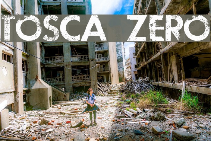 TOSCA ZERO Font examples