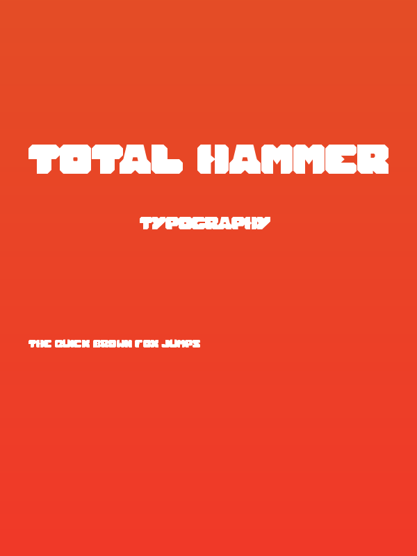TOTAL HAMMER Poster