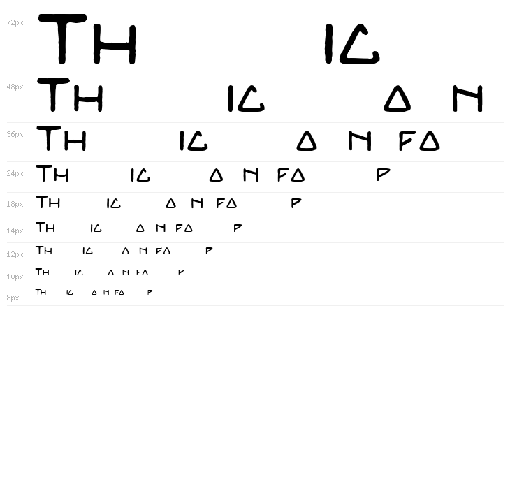 TOTALLY TYPOLITHIC Waterfall