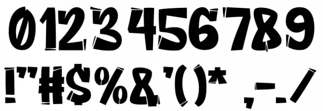 TOUGHWALL Font OTHER CHARS