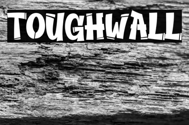TOUGHWALL Font examples