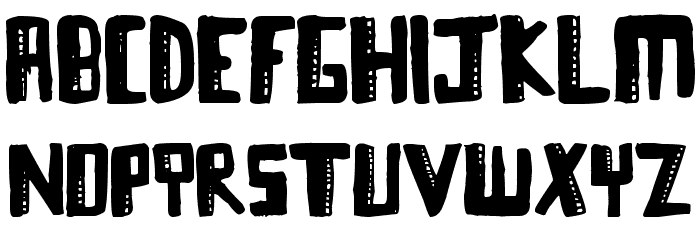 TOWERBLOCKS Font LOWERCASE