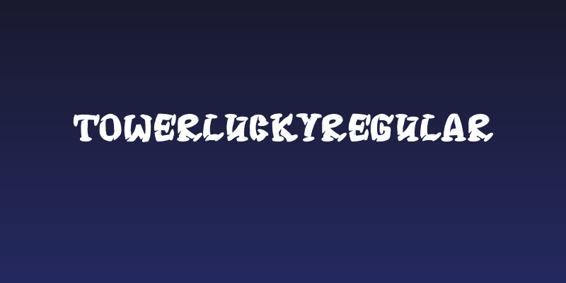 TOWERLUCKYRegular Social Header