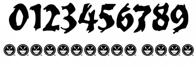 TOXIA Font OTHER CHARS