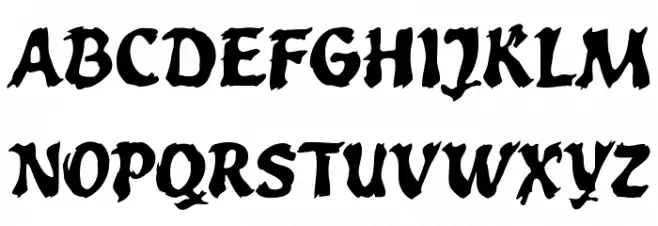 TOXIA フォント 大文字