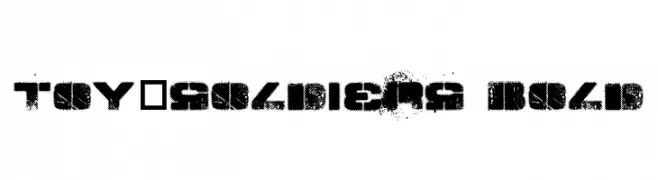TOY_SOLDIERS  Bold  Descarca Fonturi Gratis