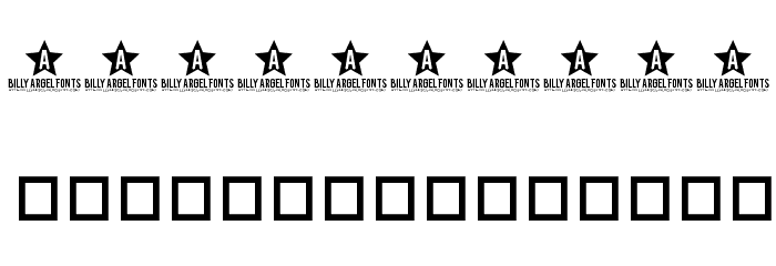 TOY_SOLDIERS Bold Font OTHER CHARS