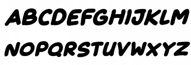 To Japan Italic フォント 大文字