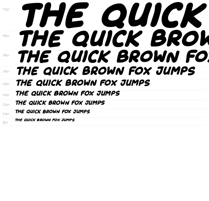 To Japan Italic Waterfall