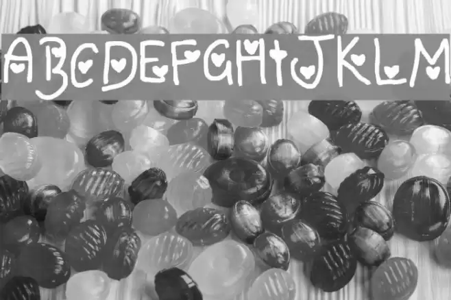 To love you. Font examples