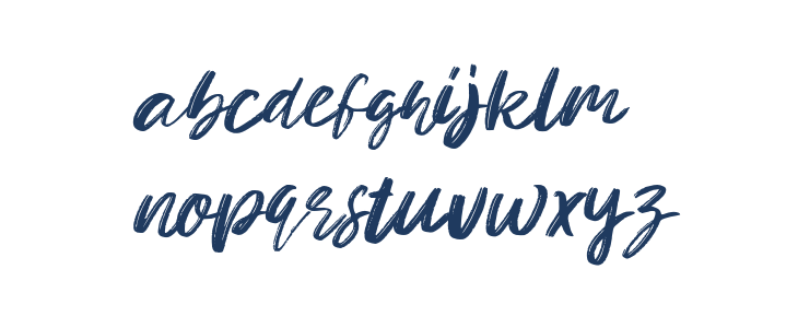 Toast and Honey Italic Lowercase