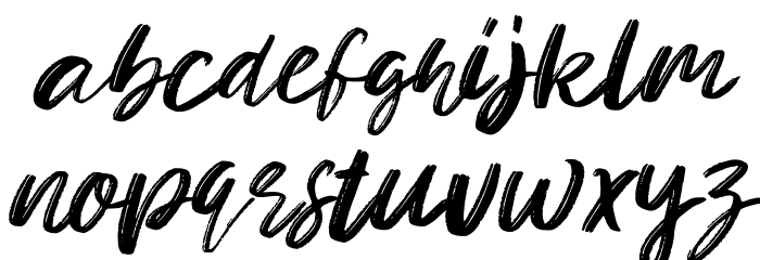 Toast and Honey Italic Font LOWERCASE