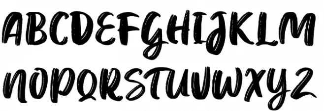 Toast and Honey Font UPPERCASE
