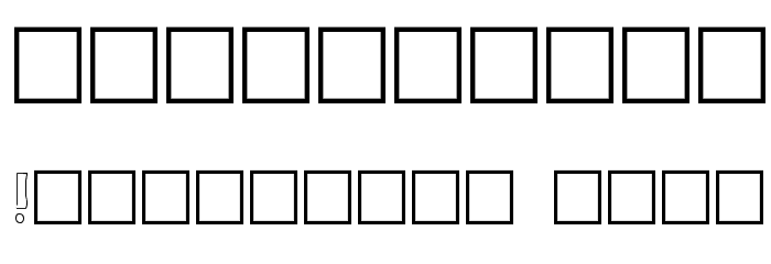 Toast Font OTHER CHARS