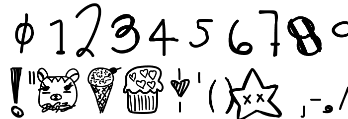 ToastEggs Font OTHER CHARS