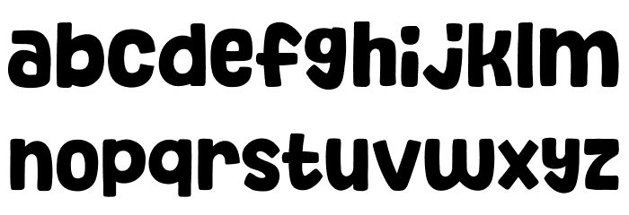Toasty Milk Font LOWERCASE