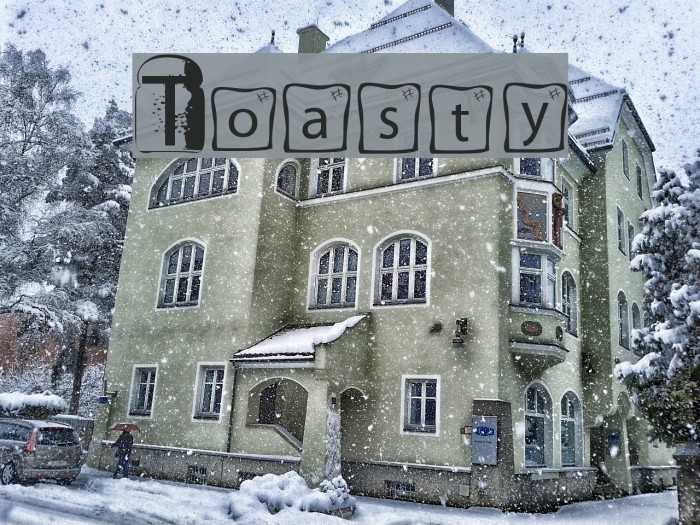 Toasty Font examples