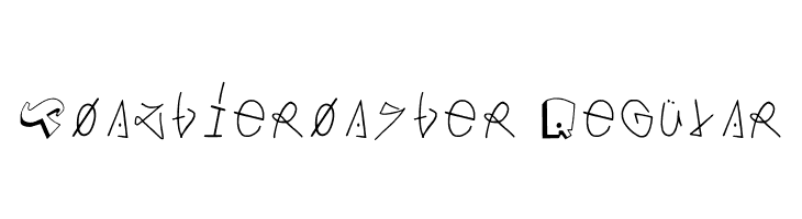 Toaztieroaster Regular  font caratteri gratis
