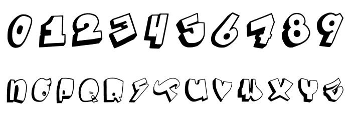 Toaztieroaster Regular Font OTHER CHARS