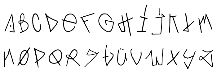 Toaztieroaster Regular Font LOWERCASE