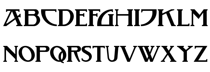 Tobacco Road NF Font LOWERCASE