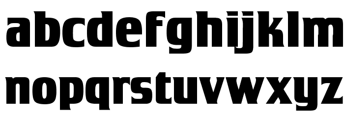 Tobago Poster Font LOWERCASE