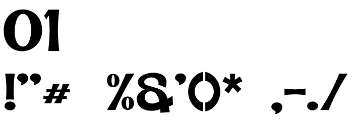 Tobelord - Personal Use Font OTHER CHARS
