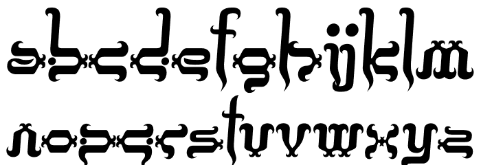 TobinTax-Regular Font LOWERCASE