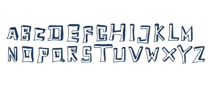 TobyFont Empty Lowercase