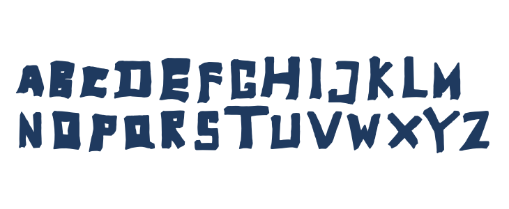 TobyFont Full Lowercase