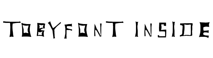 TobyFont Inside  Frei Schriftart Herunterladen