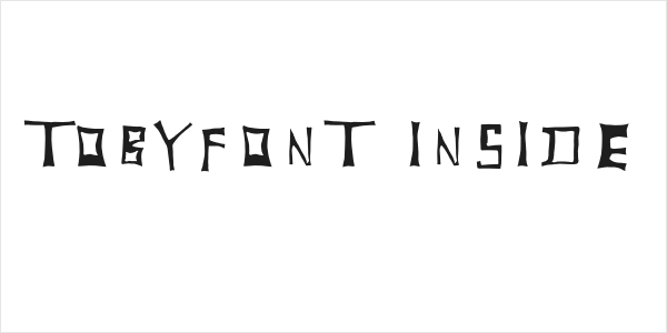TobyFont Inside Logo