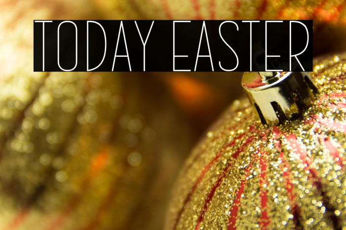 Today Easter Example 1