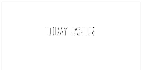 Today Easter Logo