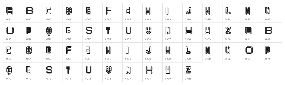 Today Regular Character Map