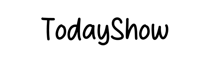 Today Show  font caratteri gratis