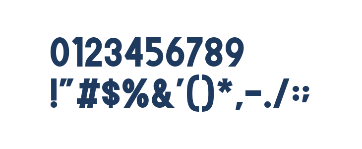 Todays Bold Other Characters