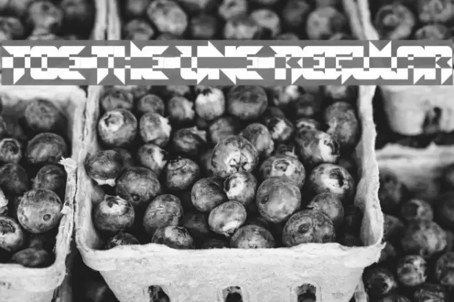 Toe the Line Regular Font examples