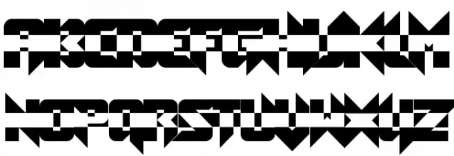 Toe the Line Regular Font LOWERCASE