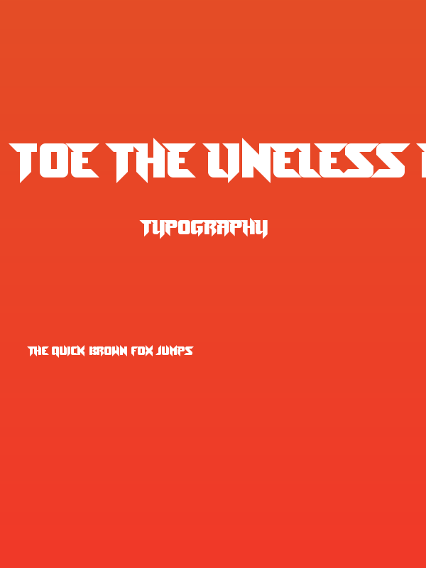 Toe the Lineless Regular Poster