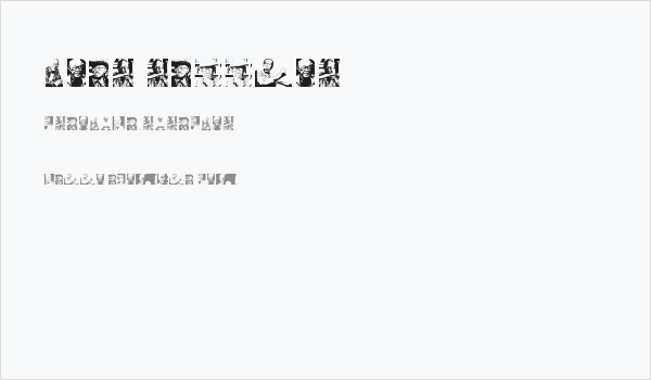 Toer Regular Business Card