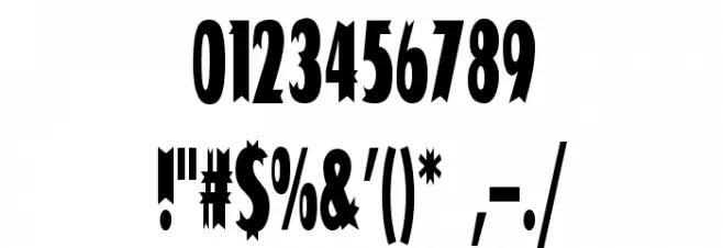 Tofu Font OTHER CHARS