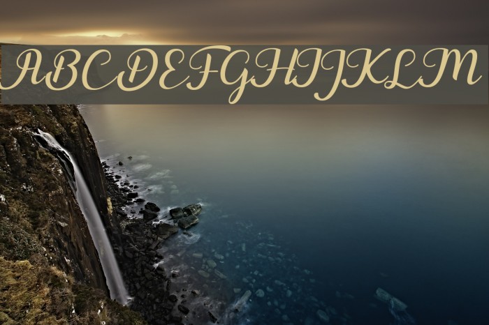 Togetha Font examples