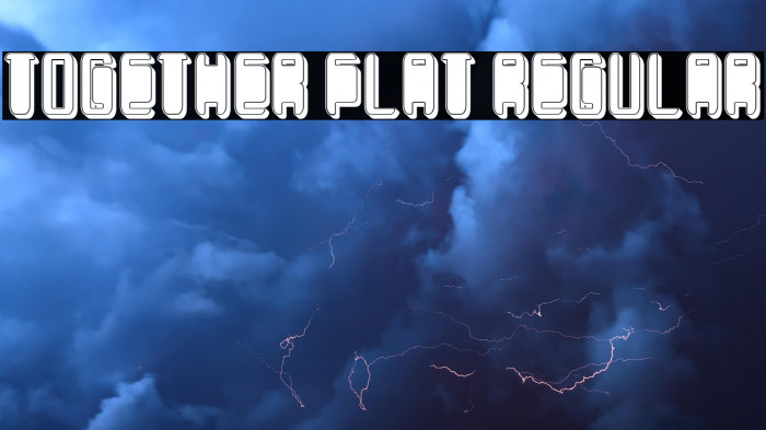 Together Flat Regular Example 1