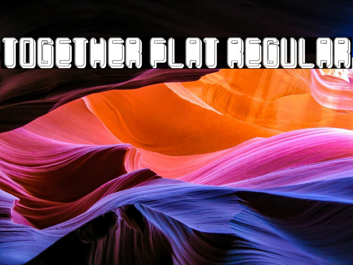 Together Flat Regular Example 3