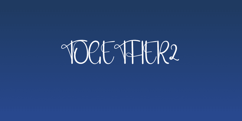 Together2 Social Header