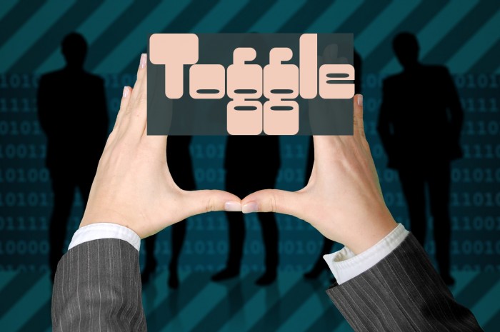 Toggle Font examples