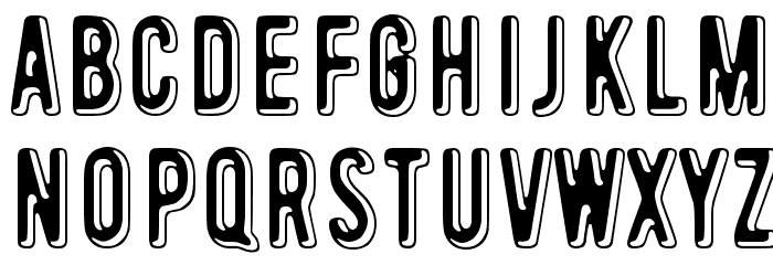 Toinen tammikuu Font LOWERCASE