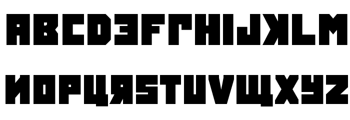 Tokarev Regular Font LOWERCASE